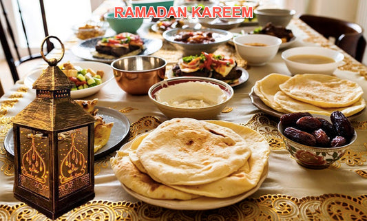 Ramadan Lanterns Eid Muslim Festive Decorations Ramadon Lantern Lights Eid Crafts LED Night Light for Iftar Gifts Home Table Bedroom Gift Party Festival with LED Light (Brnz) 9.5"x4" [New Arrival]