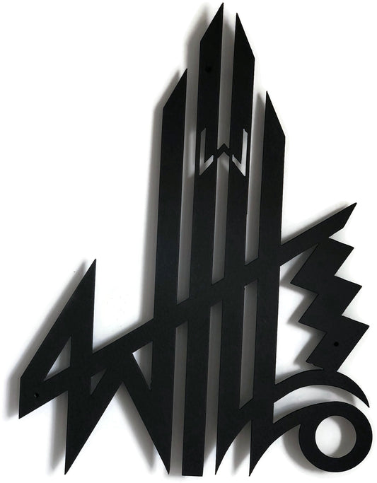 Metal Art Masha'Allah MashaAllah Wall Hanging Decor Solid Metal 2mm Thick with Metal Spacing for Elegant look 24"x15"